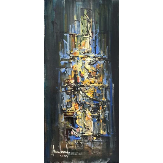 Kaos ve Denge Yağlı Boya Tablosu