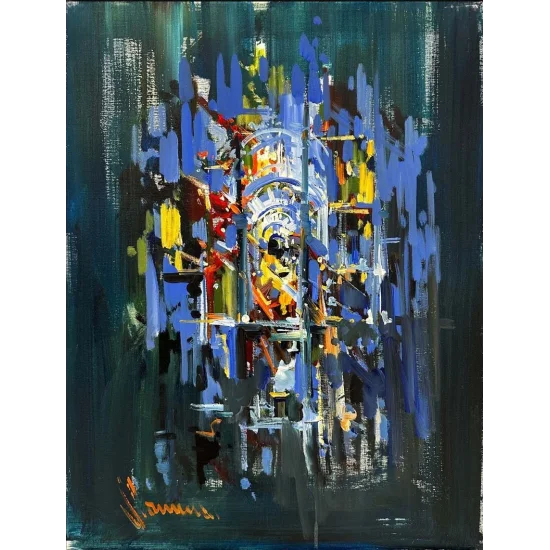 Chaos and Order Oil Painting