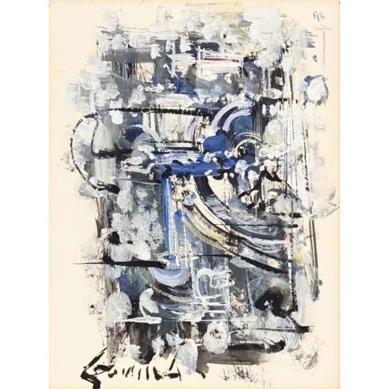 Kaosun Ritmi Yağlı Boya Tablosu