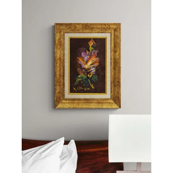 Karanlıkta Açan Yağlı Boya Tablosu