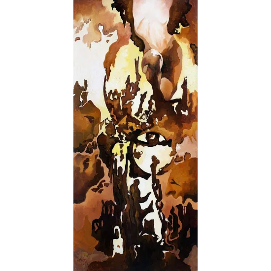 Karmaşık Yağlı Boya Tablosu