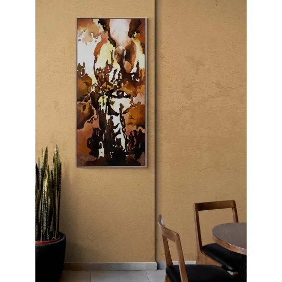 Karmaşık Yağlı Boya Tablosu