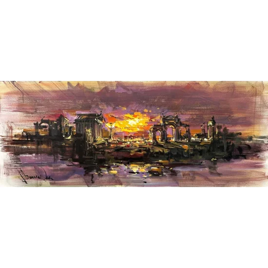 Lost Civilization Oil Painting