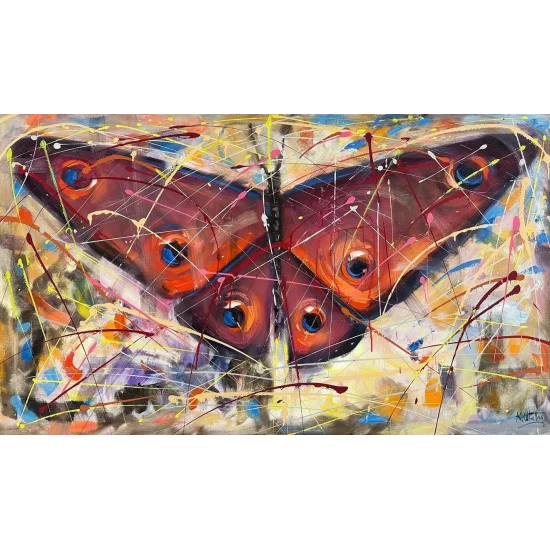 Mystery of Butterfly Wings Oil Painting