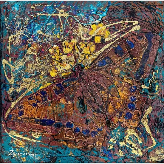 Kırılgan Güzellik Yağlı Boya Tablosu