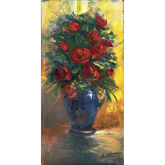 Song of the Red Roses Oil Painting