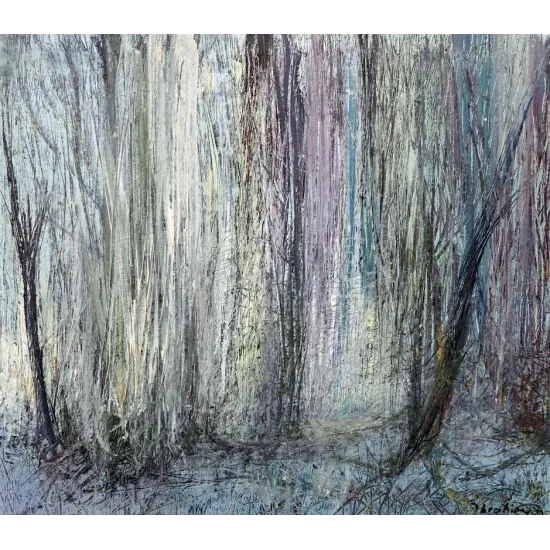 Winters Cool Silence Oil Painting