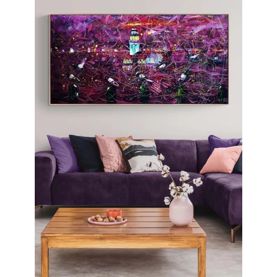 The Story of the Maidens Tower Oil Painting | Simurg