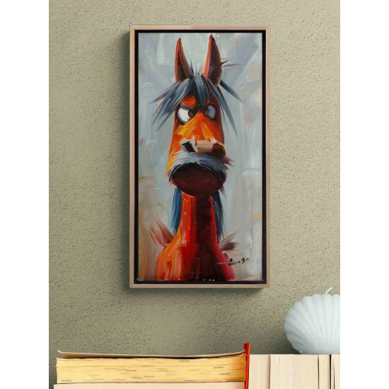 The Angry Donkey Oil Painting