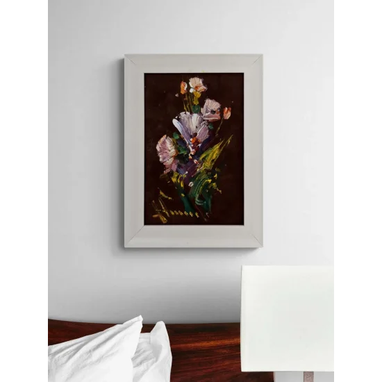 Kızıl Yapraklar Yağlı Boya Tablosu