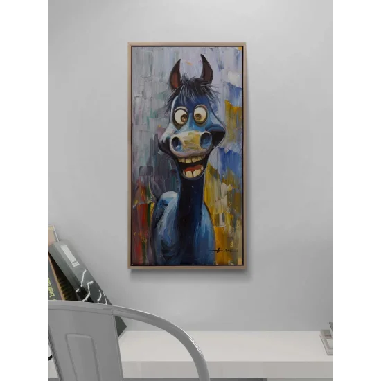 Koca Gülüş Yağlı Boya Tablosu