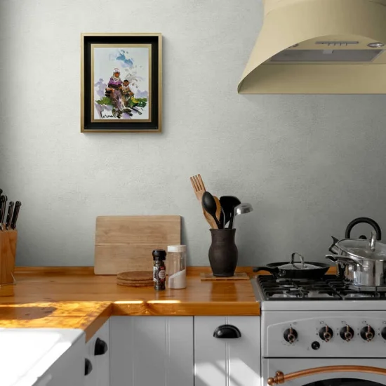 Köy Kadınları ve Toprak Yağlı Boya Tablosu