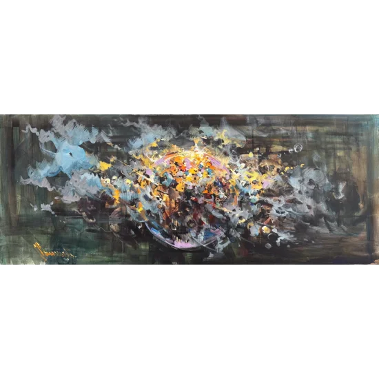 Kozmik Rüya Yağlı Boya Tablosu