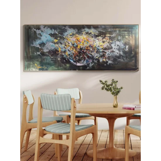 Kozmik Rüya Yağlı Boya Tablosu