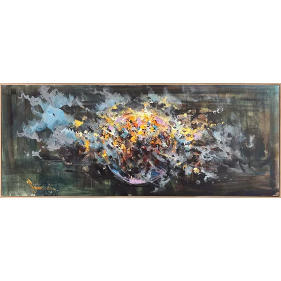 Kozmik Rüya Yağlı Boya Tablosu