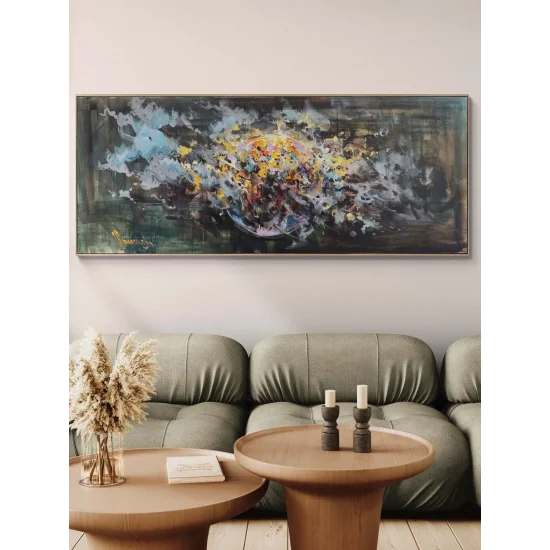 Kozmik Rüya Yağlı Boya Tablosu