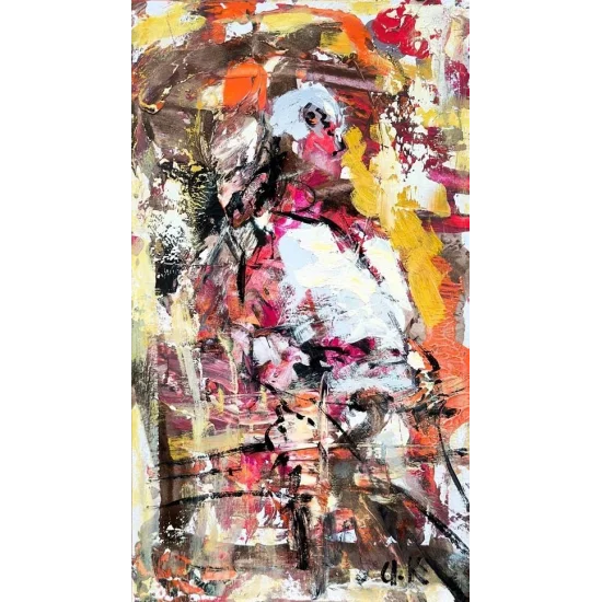 Cosmic Echo Oil Painting