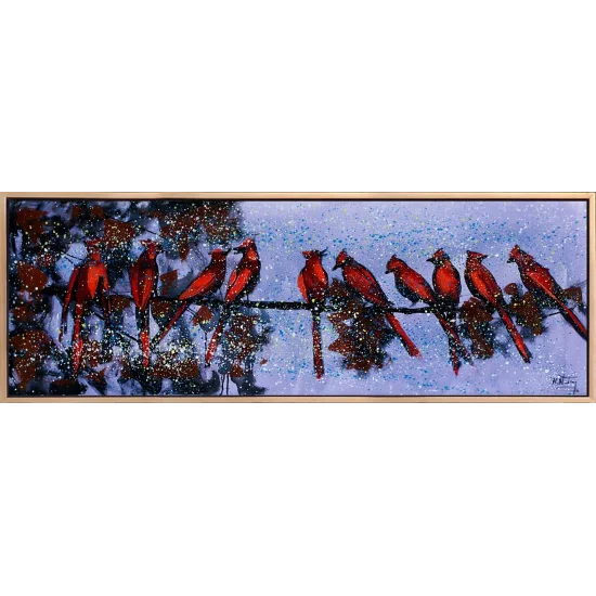 King Birds Oil Painting