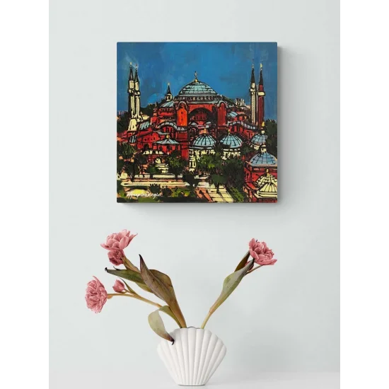Hagia Sophia Beneath the Dome Oil Painting
