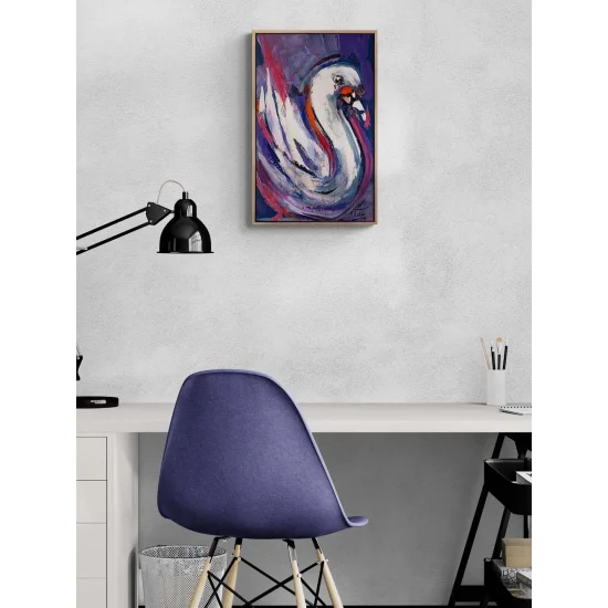 Kuğu Yağlı Boya Tablosu