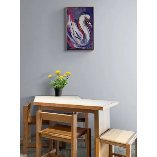 Kuğu Yağlı Boya Tablosu