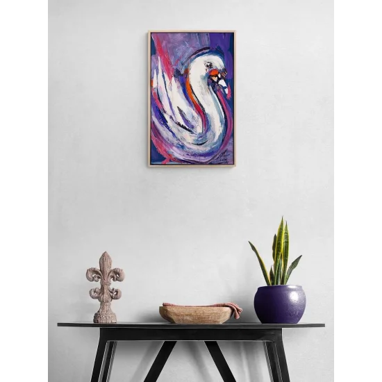 Kuğu Yağlı Boya Tablosu