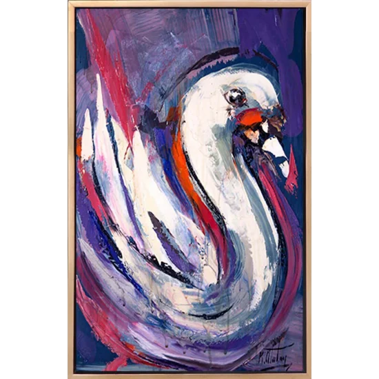 Kuğu Yağlı Boya Tablosu