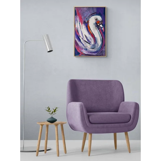 Kuğu Yağlı Boya Tablosu