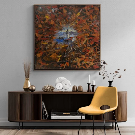 Kumrular Yağlı Boya Tablosu