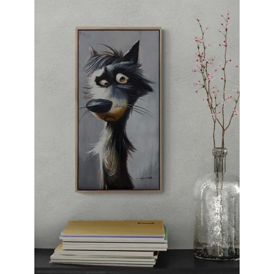 Mahcup Bakışlar Yağlı Boya Tablosu