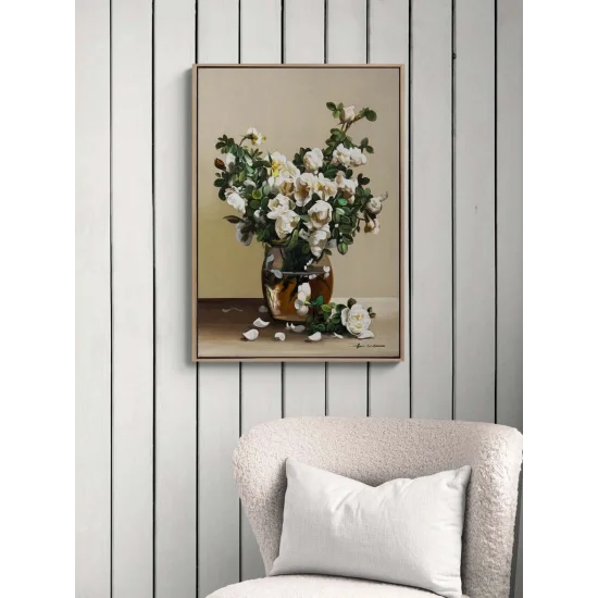 Magnolia Still Life Oil Painting