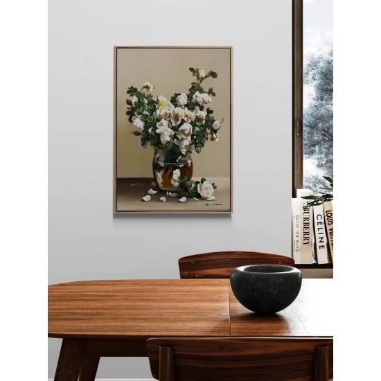 Magnolia Still Life Oil Painting