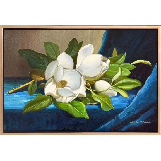 Magnolias Oil Painting