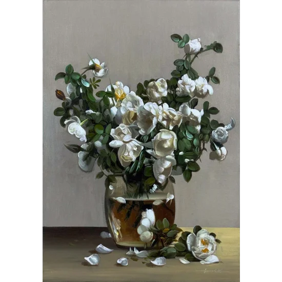 Manolyaların Zamanı Yağlı Boya Tablosu