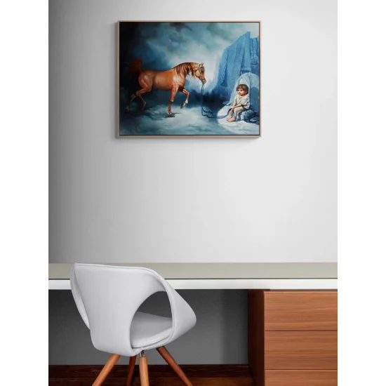 Masum Esaret Yağlı Boya Tablosu