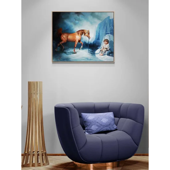 Masum Esaret Yağlı Boya Tablosu