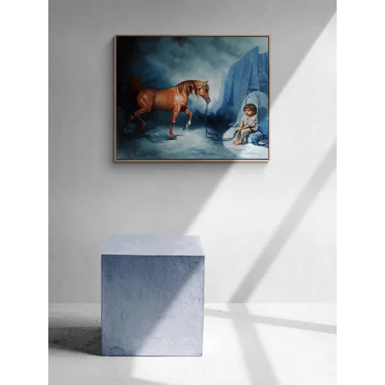 Masum Esaret Yağlı Boya Tablosu