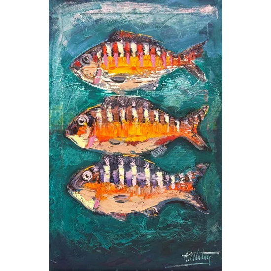 Whisper of Blue Oil Painting