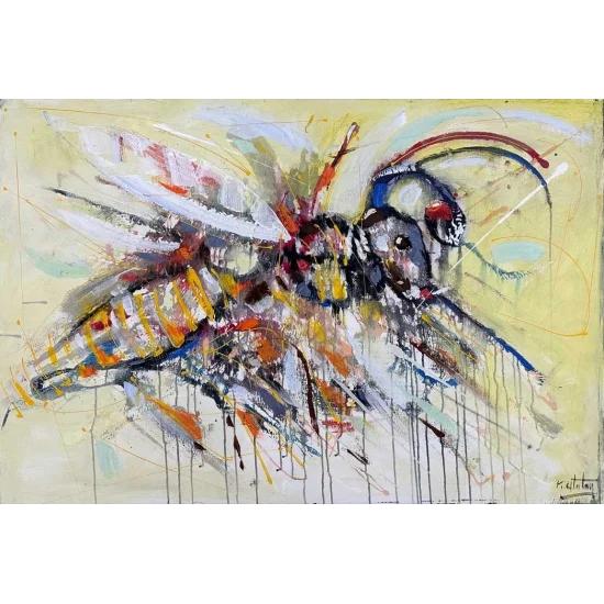 Mechanical Age Oil Painting