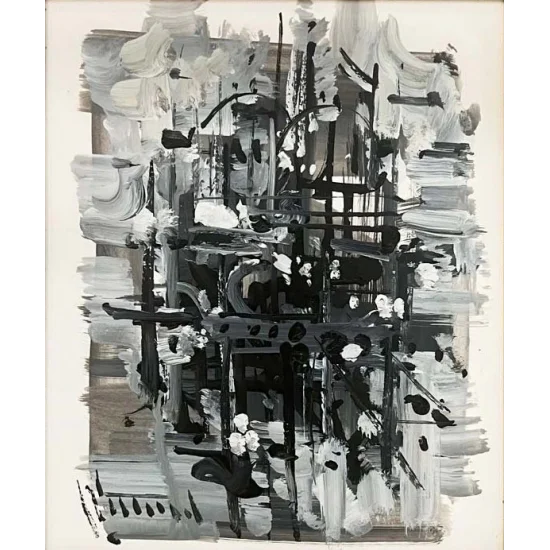 Mekanik Düzen Yağlı Boya Tablosu