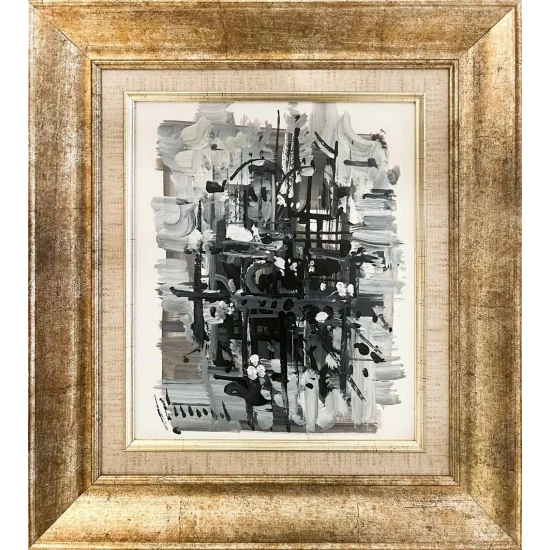 Mekanik Düzen Yağlı Boya Tablosu