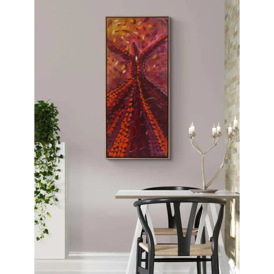 Mevlana’nın İzinde Yağlı Boya Tablosu