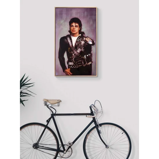Michael Jackson Dansın Ritmi Yağlı Boya Tablosu