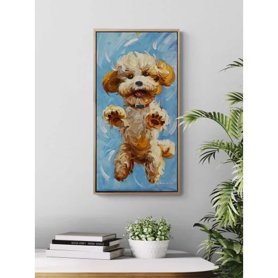 Minik Patiler Yağlı Boya Tablosu