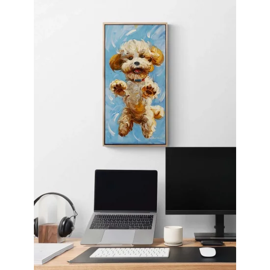 Minik Patiler Yağlı Boya Tablosu