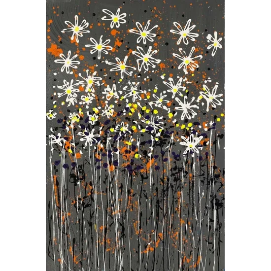 Modern Garden Oil Painting