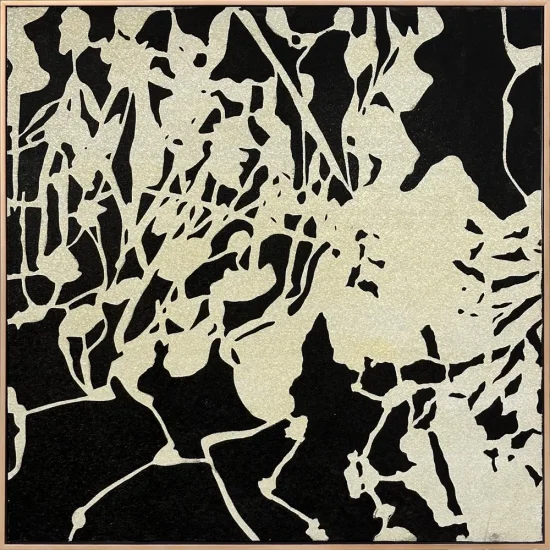 Modern Lines Oil Painting | Simurg Art Gallery