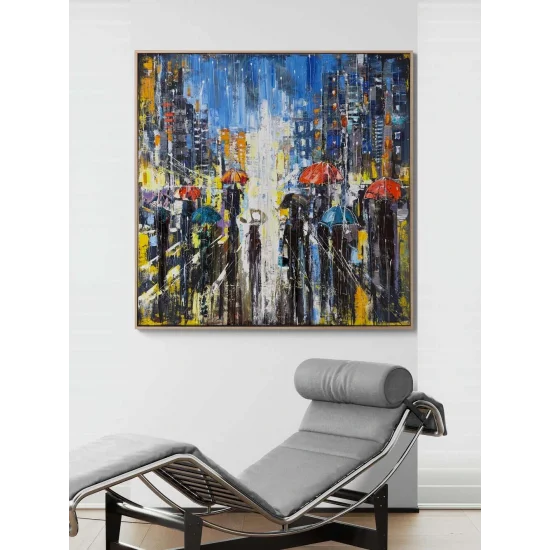 Traces of Yellow Dreams Oil Painting