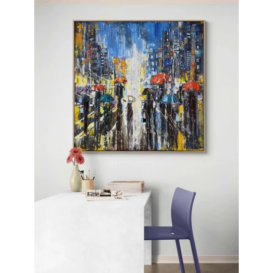 Traces of Yellow Dreams Oil Painting