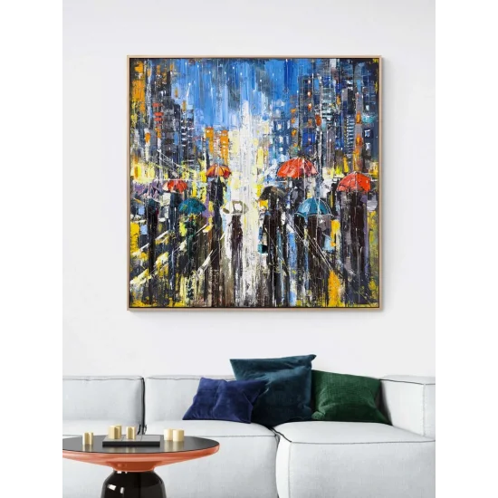 Traces of Yellow Dreams Oil Painting